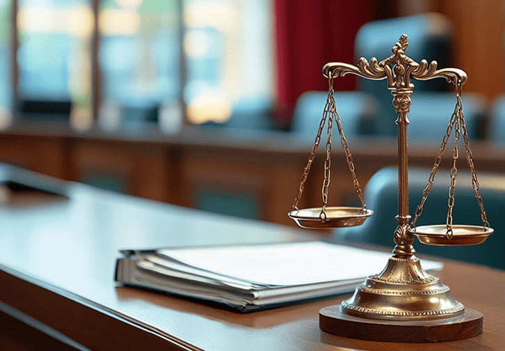 fairness scales on a desk