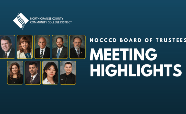 Board Highlights header featuring portraits of each Board member