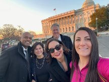 NOCCCD executives outside US Capitol