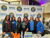 NOCE staff at the 50th anniversary celebration