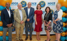 NOCCCD and city officials at NOCE 50th Anniversary